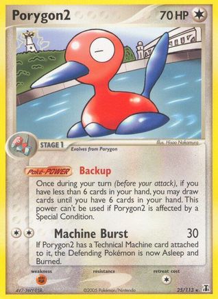 Porygon2 (25) [Delta Species] Reverse Holofoil