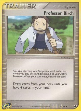 Professor Birch (89) [Ruby and Sapphire] Reverse Holofoil