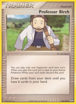 Professor Birch (80) [Power Keepers] Reverse Holofoil