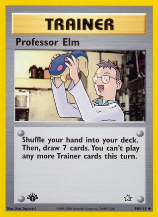 Professor Elm (96) [Neo Genesis] Unlimited