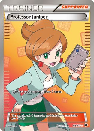 Professor Juniper (116 Full Art) (116) [Plasma Freeze] Holofoil