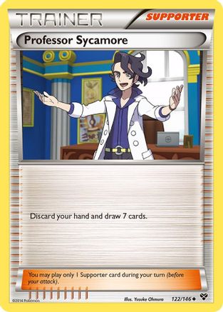 Professor Sycamore (122) [XY Base Set] Reverse Holofoil
