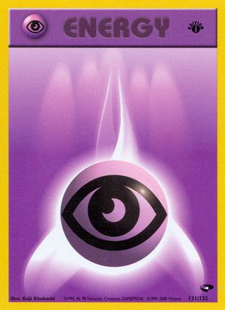 Psychic Energy (131) [Gym Challenge] Unlimited