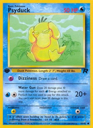 Psyduck (65) [Team Rocket] Unlimited