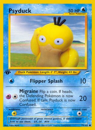 Psyduck (79) [Neo Destiny] 1st Edition