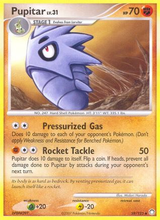Pupitar (59) [Mysterious Treasures] Reverse Holofoil