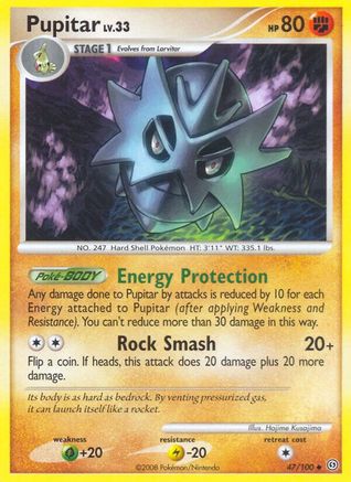Pupitar (47) [Stormfront] Reverse Holofoil
