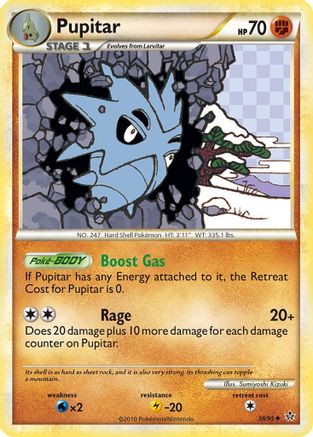 Pupitar (38) (38) [Unleashed] Reverse Holofoil