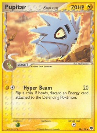 Pupitar (Delta Species) (59) [Dragon Frontiers]