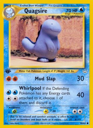 Quagsire (48) [Neo Revelation] Unlimited