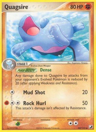 Quagsire (44) [Unseen Forces] Reverse Holofoil