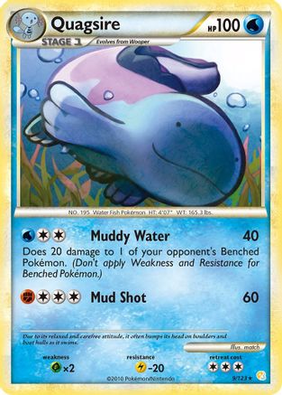Quagsire (9) [HeartGold SoulSilver] Holofoil
