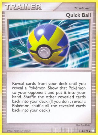 Quick Ball (114) [Mysterious Treasures]