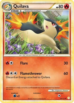 Quilava (49) [HeartGold SoulSilver]