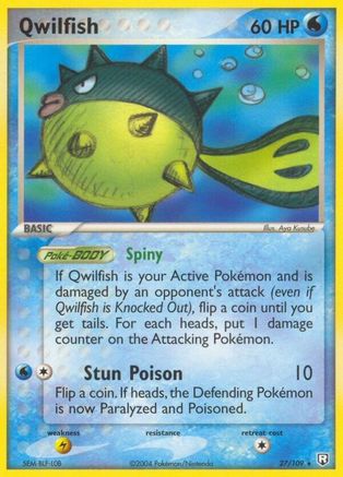 Qwilfish (27) [Team Rocket Returns]