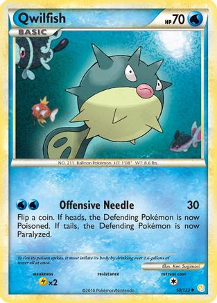 Qwilfish (50) [HeartGold SoulSilver]