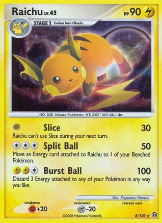 Raichu (8) [Stormfront] Holofoil