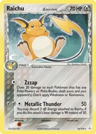 Raichu (Delta Species) (15) [Holon Phantoms] Holofoil