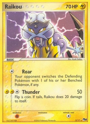 Raikou (3) [POP Series 2] Holofoil