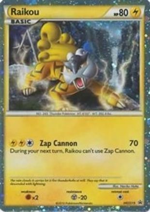 Raikou - HGSS19 (HGSS19) [HGSS Promos] Holofoil