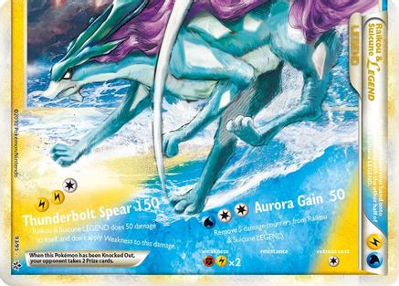 Raikou & Suicune Legend (Bottom) (93) [Unleashed] Holofoil