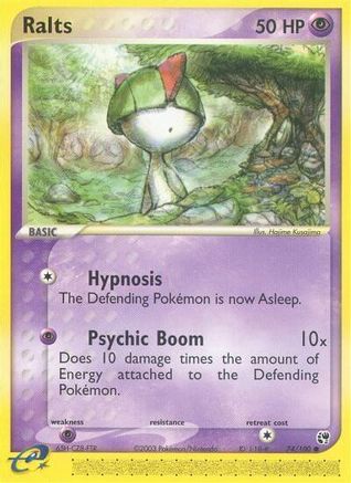 Ralts (74) [Sandstorm] Reverse Holofoil