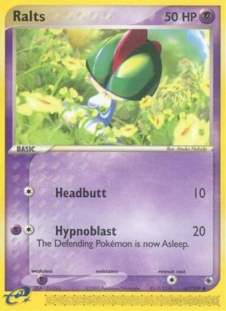 Ralts - 67/109 (67) [Ruby and Sapphire] Reverse Holofoil
