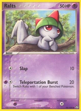 Ralts (59) [Power Keepers] Reverse Holofoil