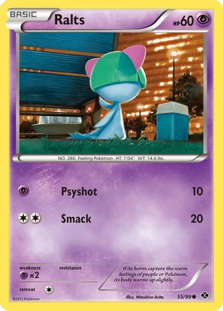 Ralts (55) [Next Destinies] Reverse Holofoil