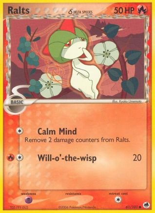 Ralts (Delta Species) (61) [Dragon Frontiers]