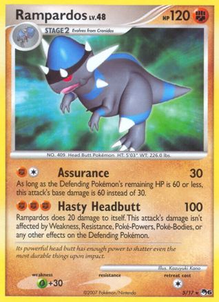 Rampardos (5) [POP Series 6]