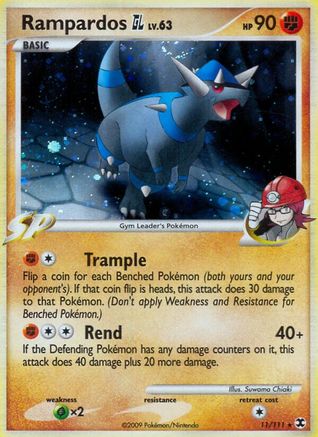 Rampardos GL (11) [Rising Rivals] Holofoil