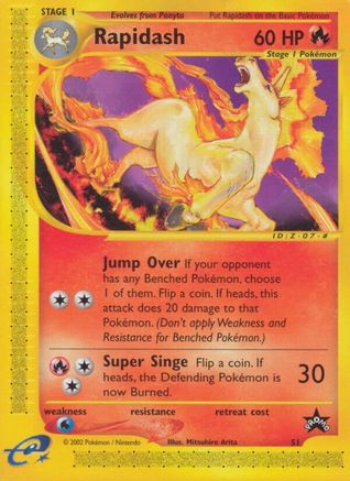 Rapidash (51) (51) [WoTC Promo]