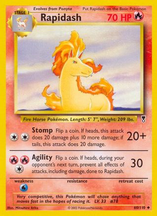 Rapidash (60) [Legendary Collection] Reverse Holofoil