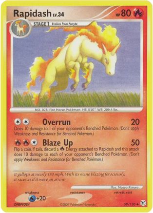 Rapidash (59) [Diamond and Pearl]