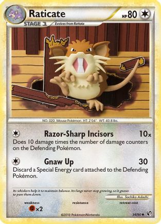 Raticate (34) [Undaunted]