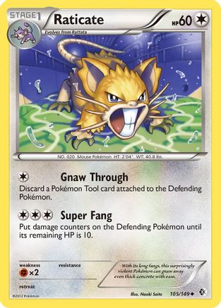 Raticate (105) [Boundaries Crossed]