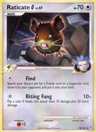 Raticate G (78) [Supreme Victors] Reverse Holofoil
