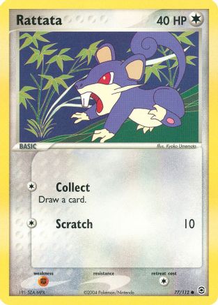 Rattata (77) [FireRed & LeafGreen] Reverse Holofoil