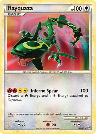 Rayquaza (20) [Call of Legends] Holofoil