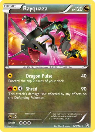 Rayquaza (128) [Dragons Exalted] Holofoil