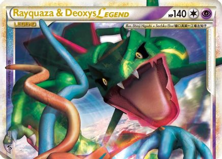Rayquaza & Deoxys Legend (Top) (89) [Undaunted] Holofoil