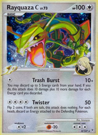 Rayquaza C (8) [Supreme Victors] Holofoil