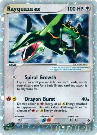Rayquaza ex (97) [Dragon] Holofoil