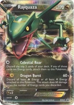 Rayquaza EX -BW47 (BW47) [Black and White Promos] Holofoil