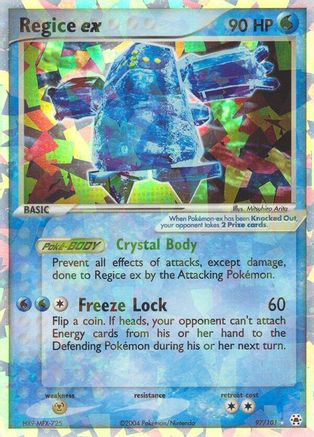 Regice ex (97) [Hidden Legends] Holofoil