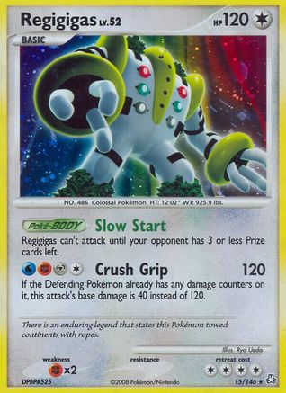 Regigigas (15) (15) [Legends Awakened] Reverse Holofoil