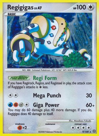 Regigigas (9) [Stormfront] Holofoil