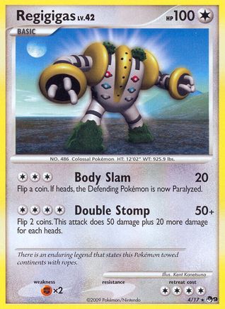 Regigigas (4) [POP Series 9] Holofoil