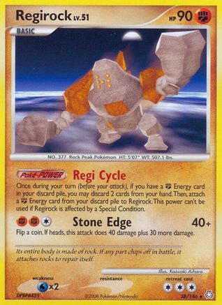 Regirock (38) [Legends Awakened] Reverse Holofoil
